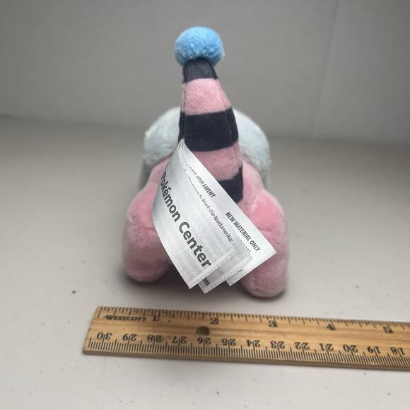 Pokemon Center Flaaffy Original Pokémon fit Plush Small Doll Tag 13cm 5.1" - Picture 12 of 14